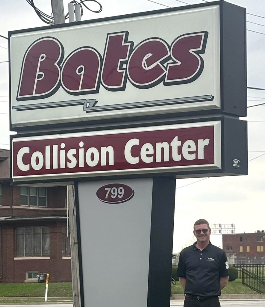Dwayne Bayer, the new owner of Bates Collision Center