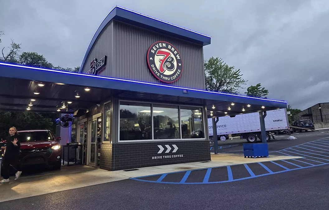 The 7 Brew Coffee in Batesville, Arkansas.