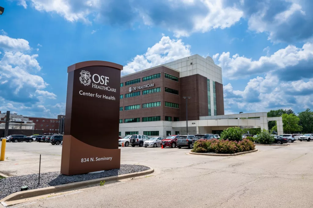 OSF Center for Health, 834 N. Seminary St.