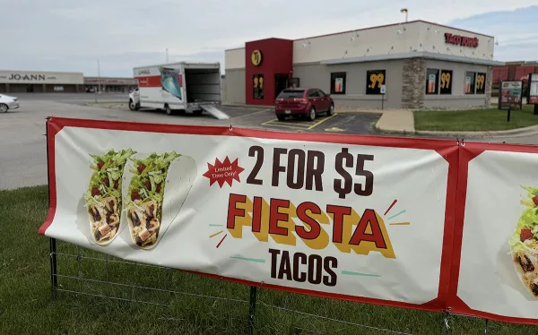 Taco John's, a quick service restaurant known for its Mexican-inspired cuisine, has permanently closed its doors at 1922 N. Henderson St. Workers were at the store Sunday morning moving equipment from the store into a UHaul truck.