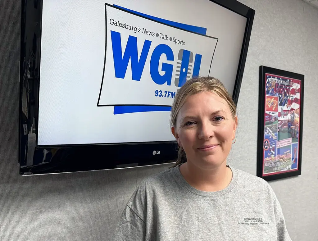 Kara Downin, Resource Conservationist with the Knox County Soil and Water Conservation District