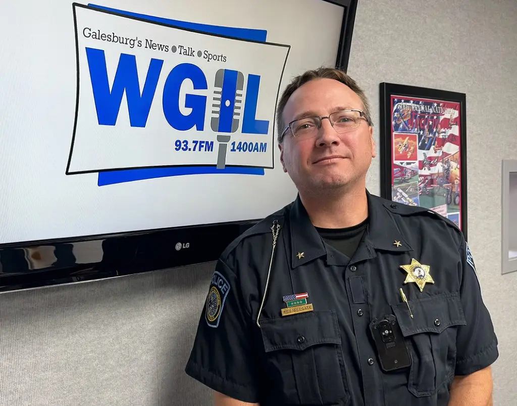 Galesburg Police Chief Kevin Legate.