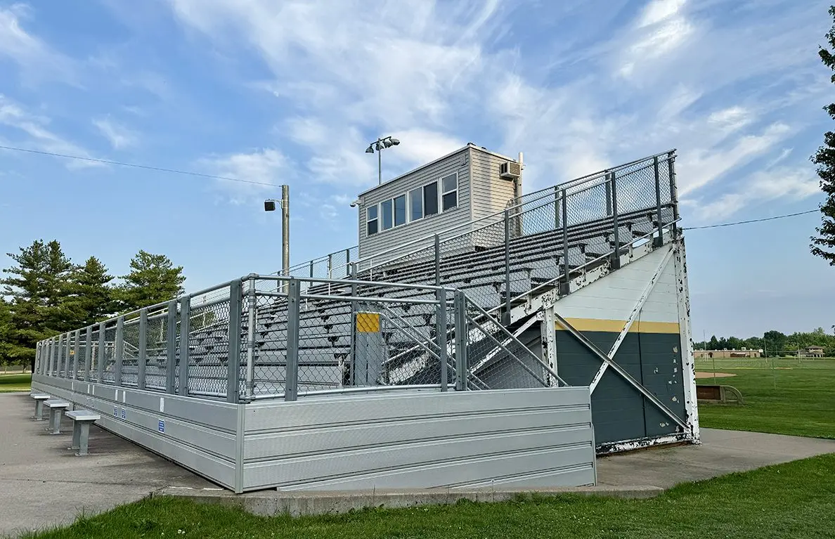 A proposal to add a spectator seating and a new concessions and restroom building to the Galesburg High School baseball/softball complex takes the ongoing artificial turf improvements one step further to modernize the facilities.