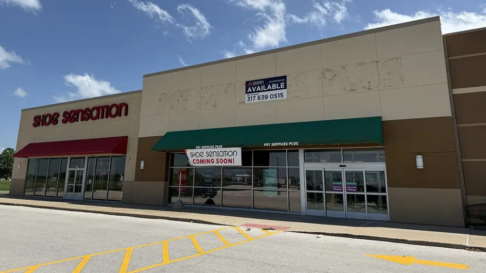 Shoe Sensation will relocate one door east from 2474 Veterans Drive to 2472 Veterans Drive later this summer to offer more inventory and accessories.