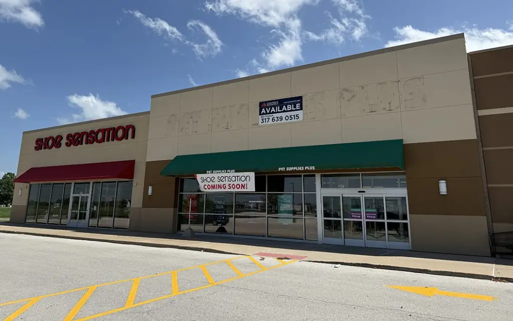 Shoe Sensation will relocate one door east from 2474 Veterans Drive to 2472 Veterans Drive later this summer to offer more inventory and accessories.