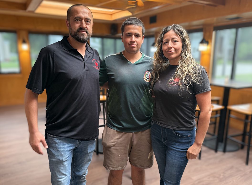 Two Brothers Cafe is owned and operated by Nik and Esmeralda Aliu, who named it after their sons, Betim, pictured, and Leo.