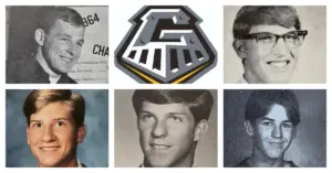 Top row, L-R: Gene Denisar and Dean McKillip. Bottom row, L-R: Nate Bobofchak, Mike Doyle, and Jason Gunther.