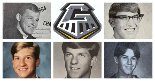 Top row, L-R: Gene Denisar and Dean McKillip. Bottom row, L-R: Nate Bobofchak, Mike Doyle, and Jason Gunther.
