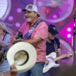 knox-co-fair-grandstand-033: Country superstar Clint Black, along with special guest Diamond Rio, entertained a huge crowd at the Knox Country Fair on Thursday, July 10, 2025.