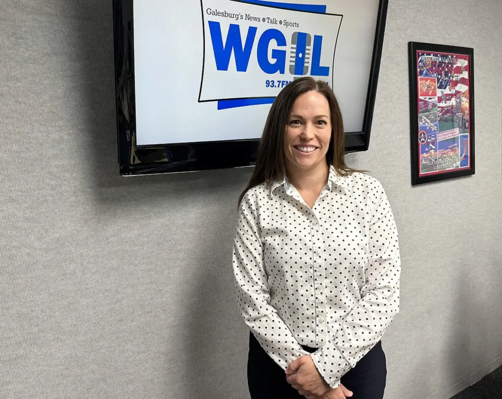 Cathy St. George, assistant city manager, director of community engagement, and public information officer for the City of Galesburg. (WGIL)