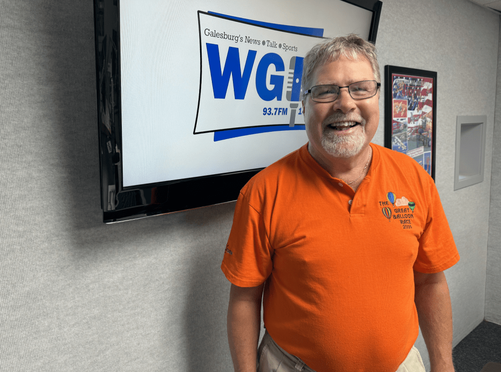 Greg Saul, organizer and seasoned balloon pilot of the Great Galesburg Balloon Race.