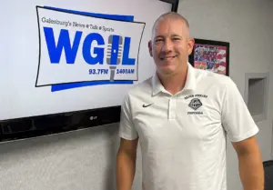 Shawn Hickey, Galesburg High School head football coach.