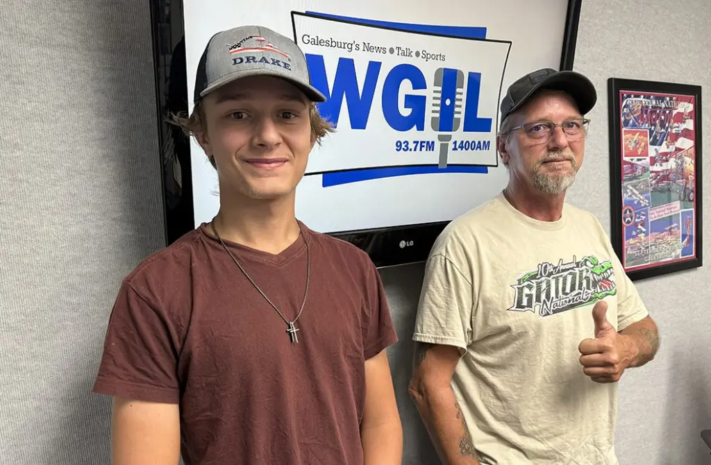 Drake, left, and Russell Decker.