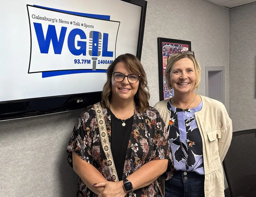 Amy Fullerton, Director of Early Childhood Preschool, left, and Jodi Scott, Director of Strategic Planning and Operations at Regional Office of Education #33.