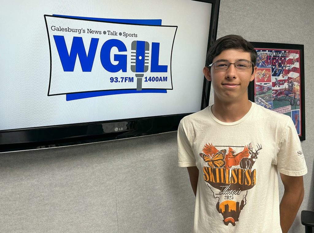 Galesburg High School senior Liam Dilley. 