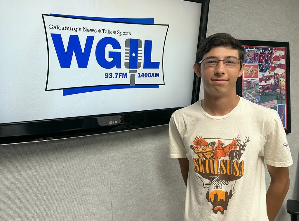 Galesburg High School senior Liam Dilley.