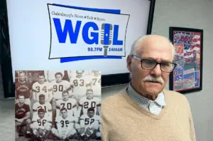 Tom Milan, GHS Class of 1957 and star linebacker on the undefeated 1956 Silver Streaks football team.
