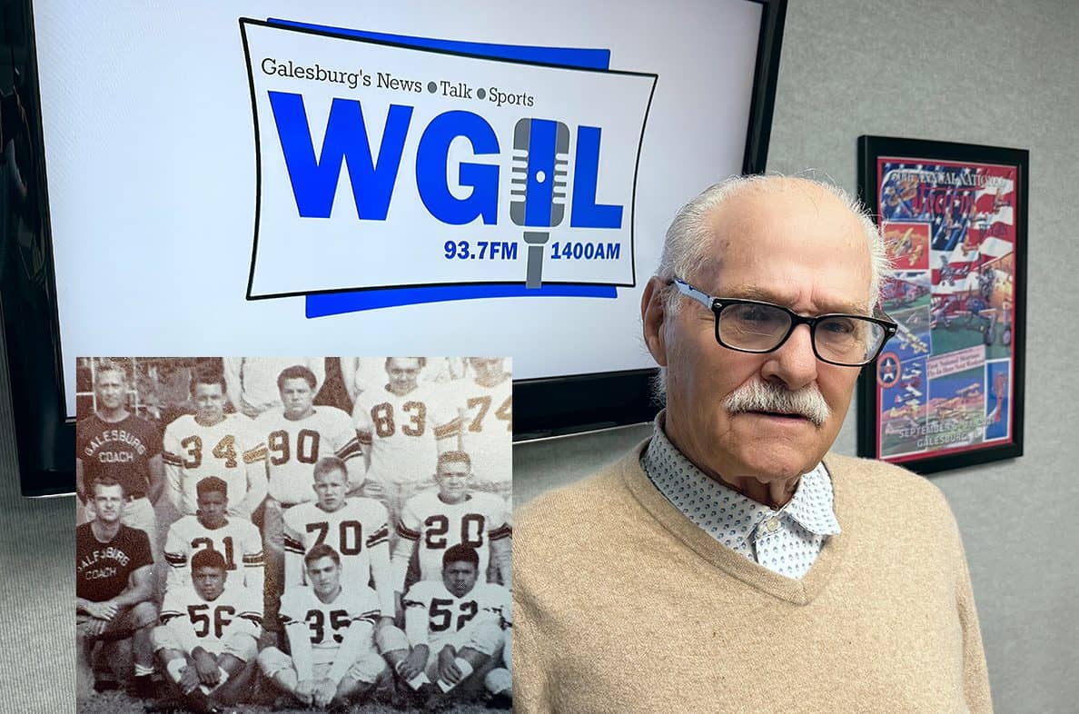 Tom Milan, GHS Class of 1957 and star linebacker on the undefeated 1956 Silver Streaks football team.