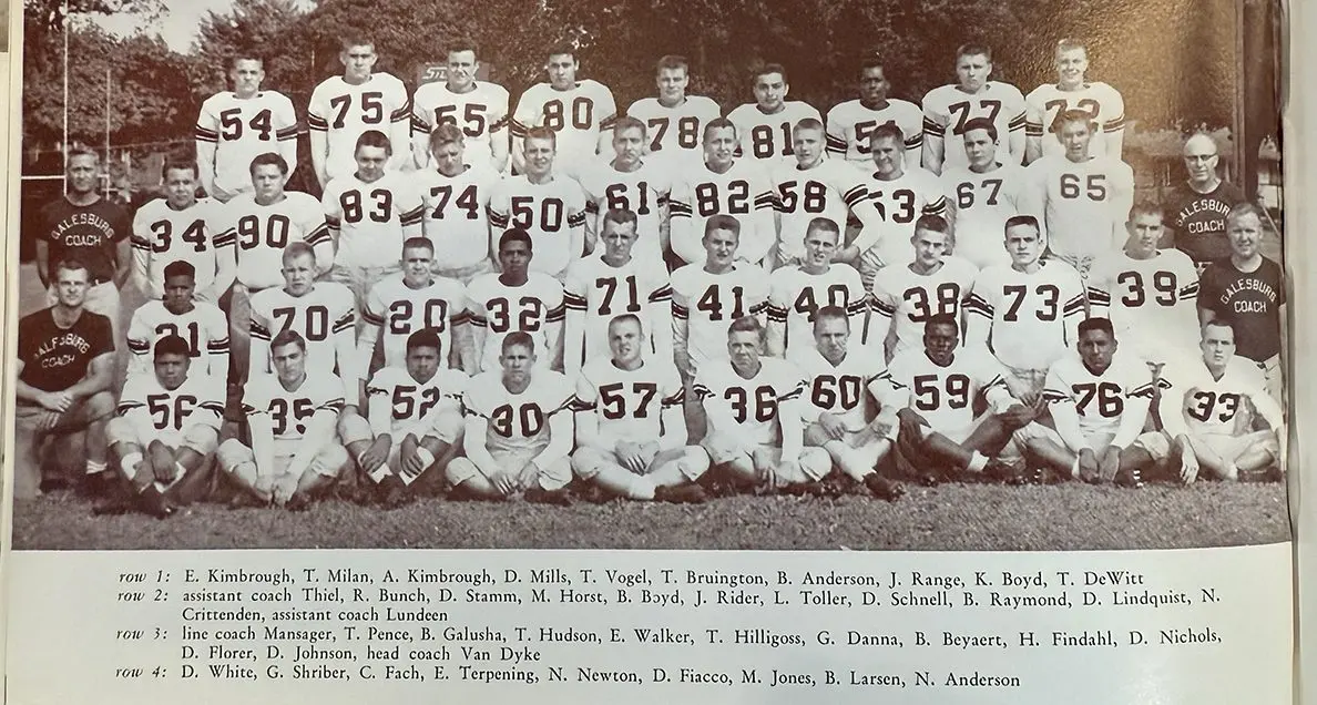 1956 Galesburg Silver Streaks football team