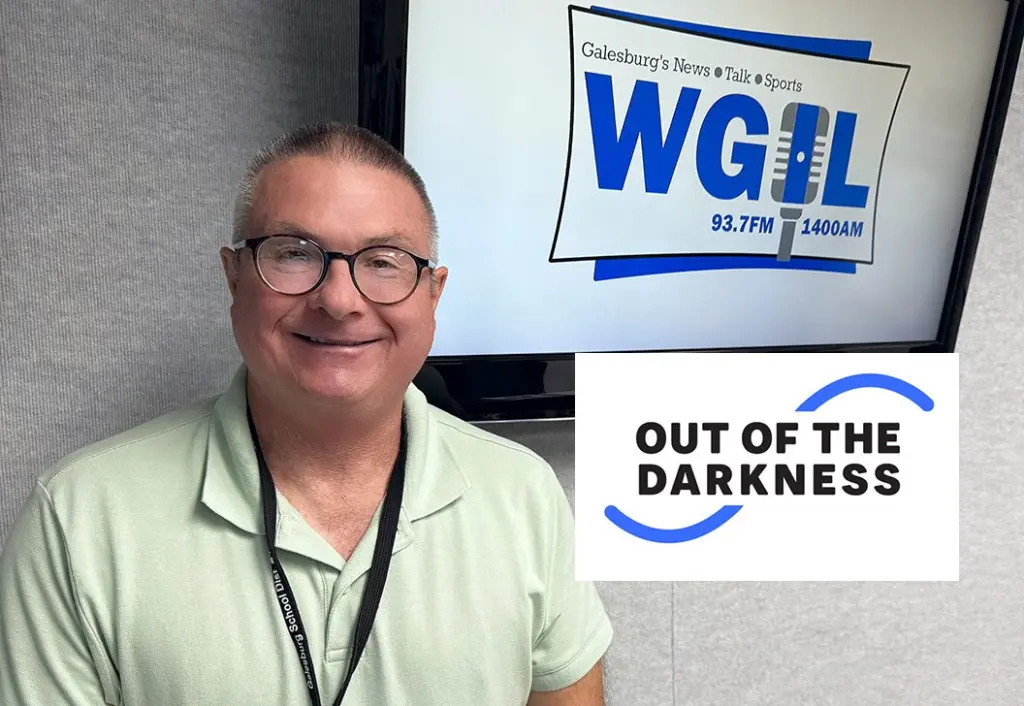 James Melvin, chairperson for the 2025 West Central Illinois Out of the Darkness Walk