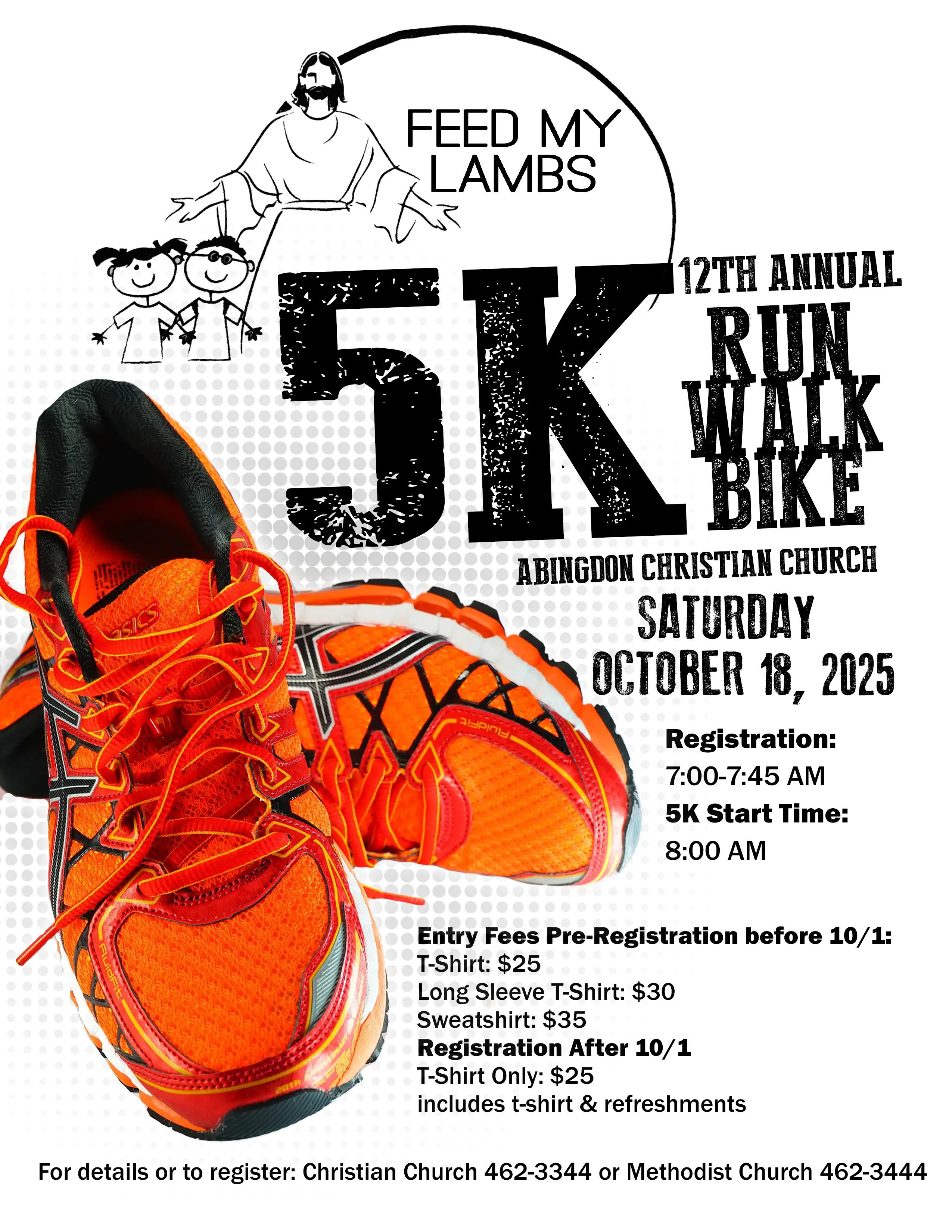 Feed My Lambs 5k Run Walk Bike