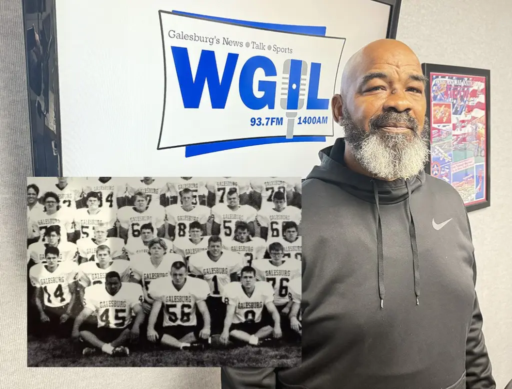 Jerry "Buddy" Cato, GHS Class of 1992 and star fullback on the 1991 Silver Streaks hall of fame and state playoff football team. Jerry is No. 45 in the front row.