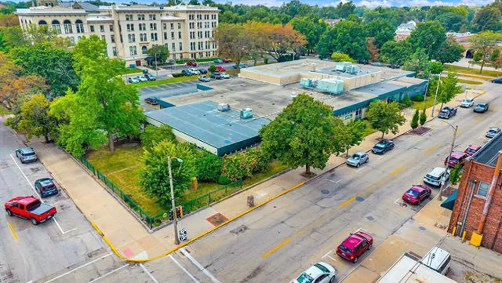 The former Galesburg Public Library building at 40 E. Simmons St., now on the market after sitting vacant for more than a year.