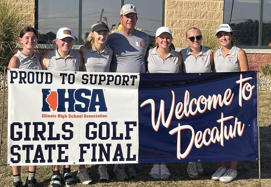 The United High School girls golf team finished sixth at the Illinois High School Association Class 1A State Tournament, which wrapped up Saturday at Red Tail Run Golf Course in Decatur.