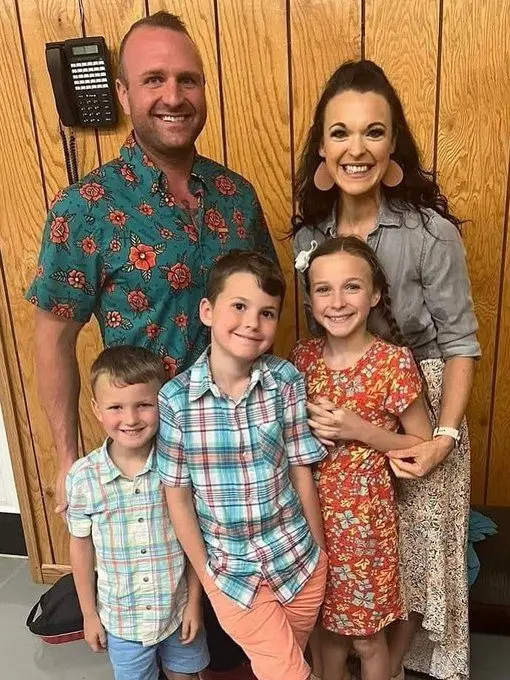 Bailey’s son Zachary, his daughter-in-law Kelsey and two grandchildren, 12-year-old Vada Rose and 7-year-old Samuel, died when the helicopter. The couple’s 10-year-old son, Finn, center, was not on board at the time. (Courtesy Bailey campaign)