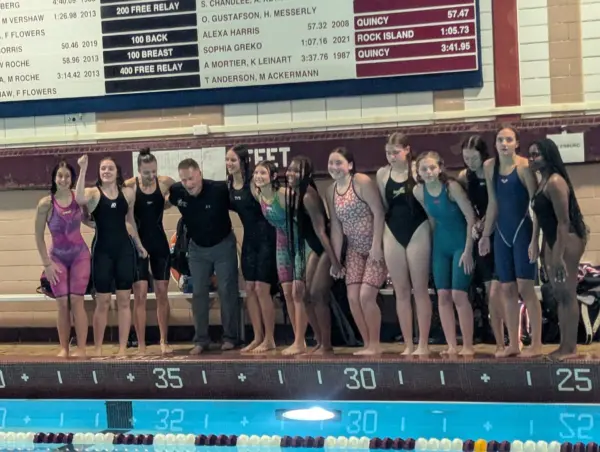 Galesburg won eight out of 12 events and repeated as champions at the Western Big 6 Conference Girls Swimming & Diving Championships on Saturday at Moline High School.