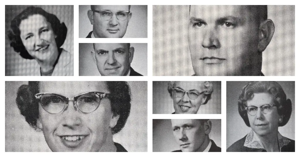 Massey Quiz #18: Can you name these 25 Galesburg High School faculty members from the 1960s?