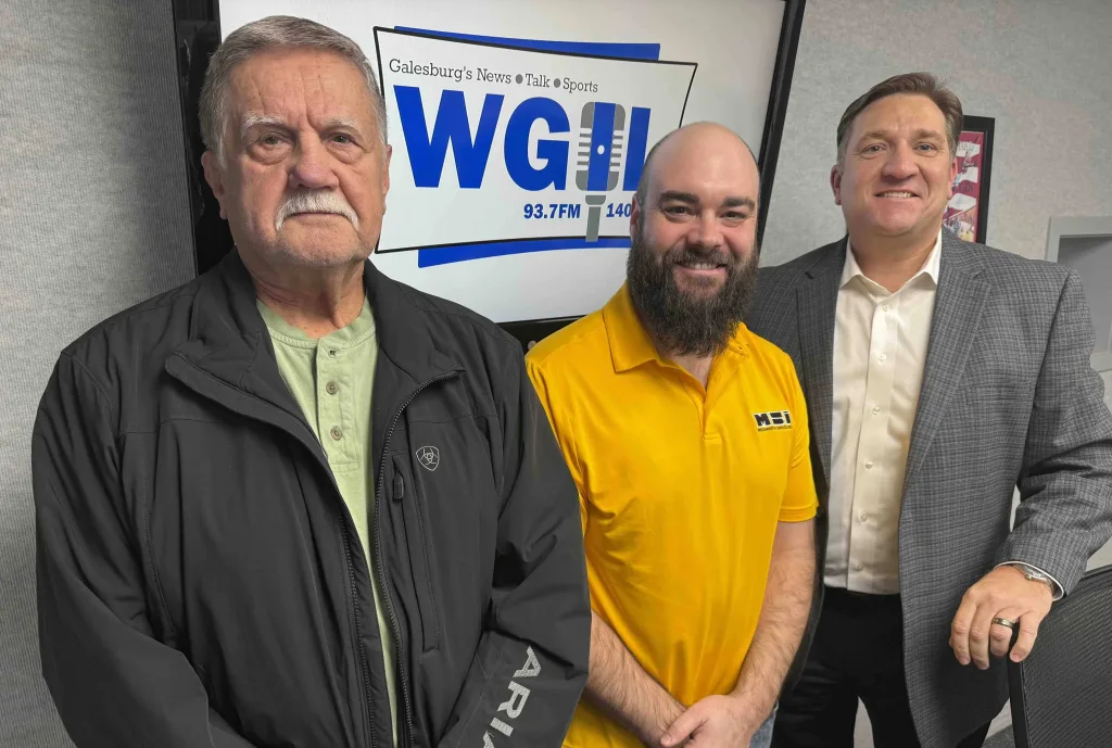 L-R: Terry Bruns, Blake Benedict & Mark Thomas.