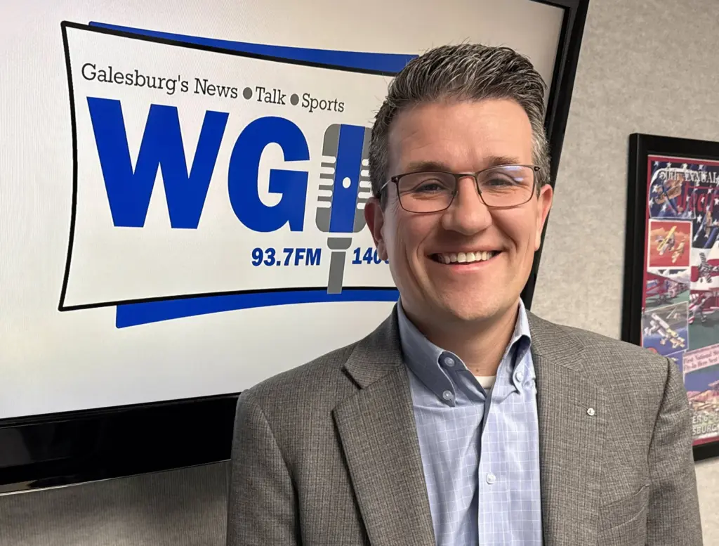 Josh Gibb, President and CEO of the Galesburg Community Foundation. (WGIL)