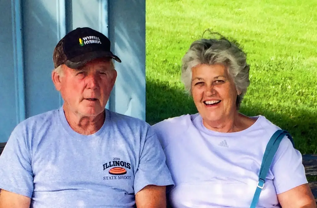 Portrait of Charles “Ed” Austin and Marcena Austin of Alexis