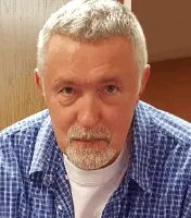 Portrait of Harry Eugene “Gene” Johnson of Monmouth