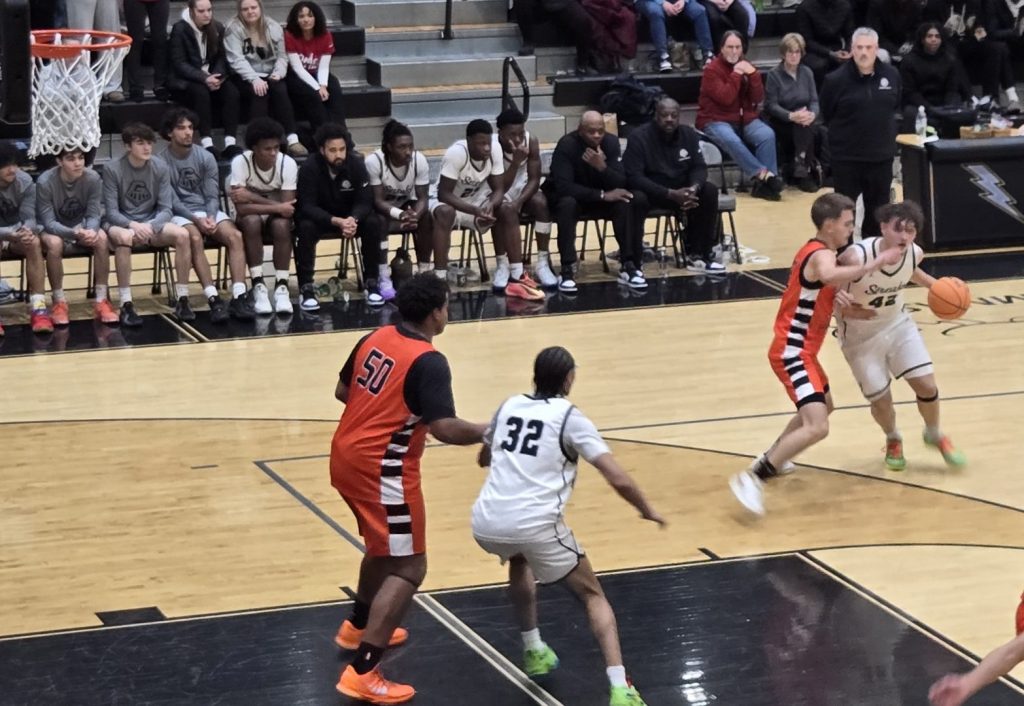 GHS boys basketball vs UTHS at John Thiel Gym 2025