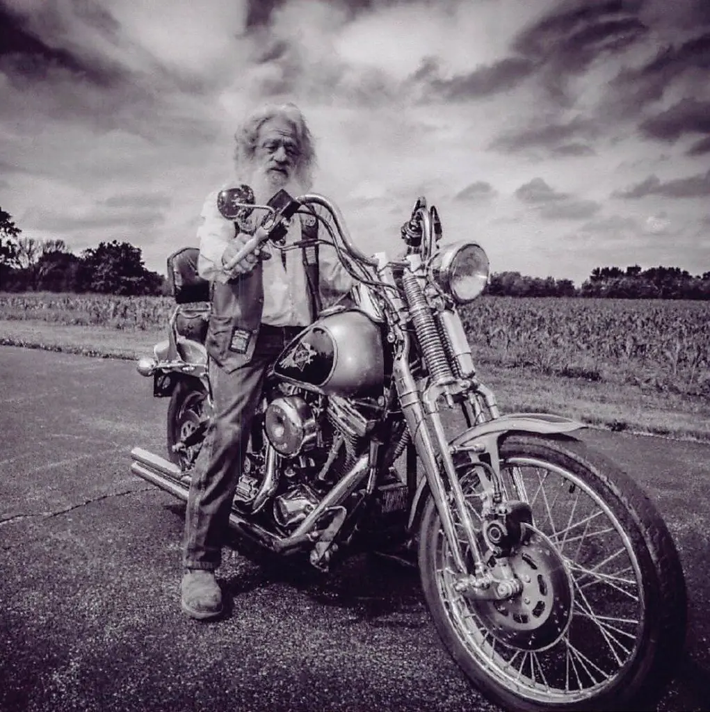 Portrait of Russell “Rusty” aka “Troll” W. Parker of Bushnell