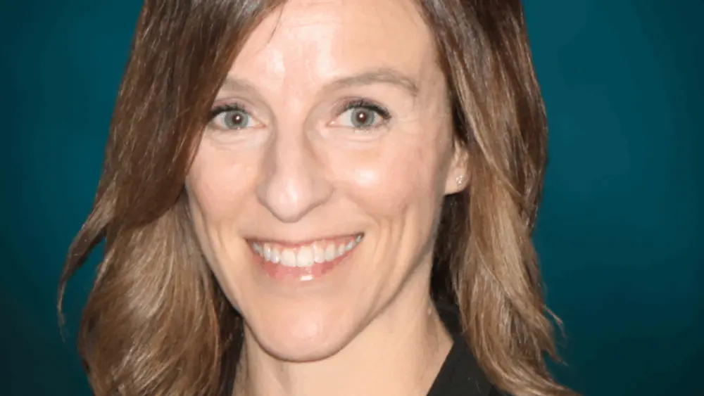 Portrait of Allison Sours, President and CEO of Graham Health System.