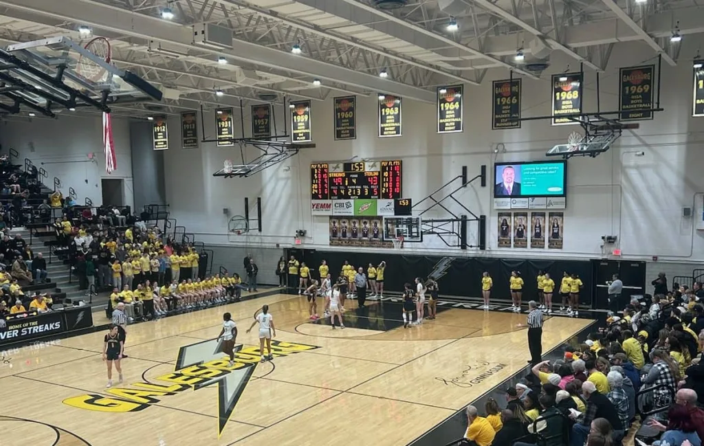 GHS girls basketball vs Sterling at John Thiel Gym, January 2026