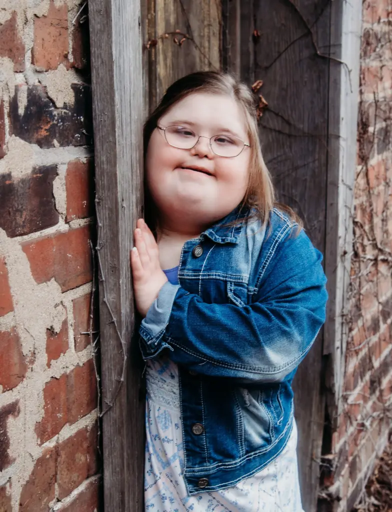 Portrait of Emeline Irene Dunham of Galesburg