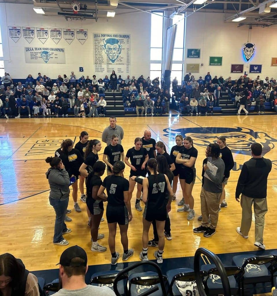 GHS girls basketball @ Quincy. January 2026