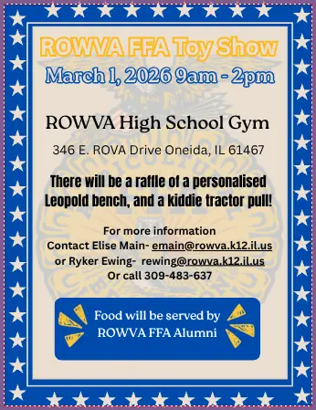 ROWVA FFA Toy Show March 1
