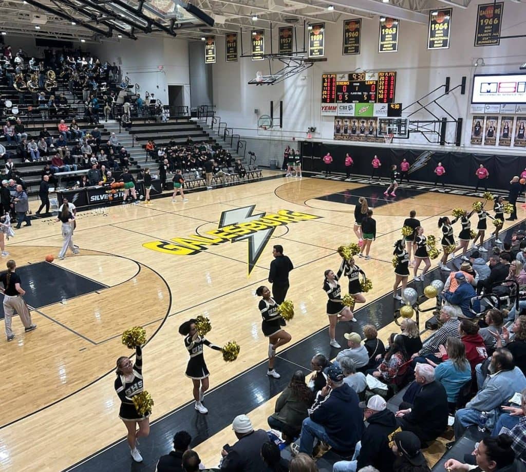 GHS girls basketball team hosting Geneseo. February 2026