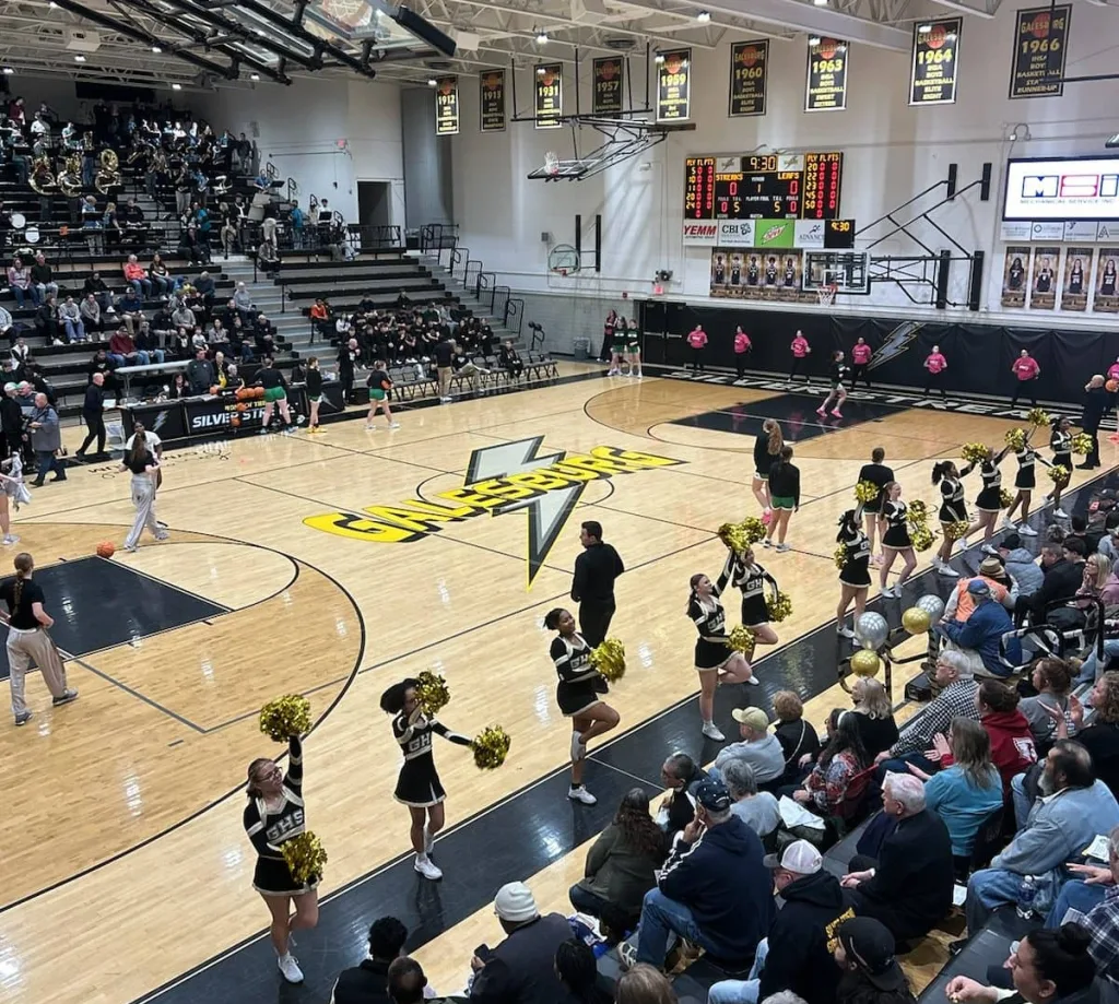GHS girls basketball team hosting Geneseo. February 2026