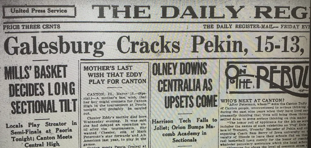 Pekin Galesburg basketball