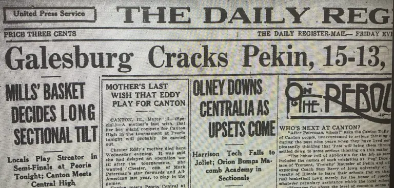 Pekin Galesburg basketball