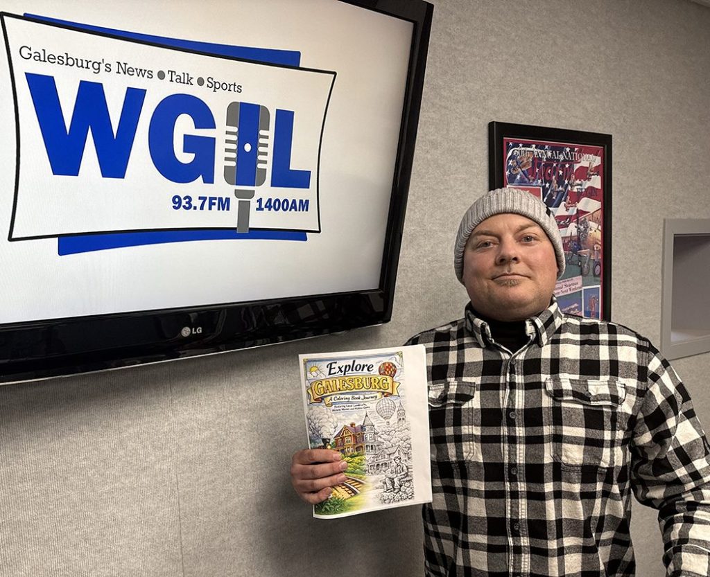 Artist Who Fell in Love with Galesburg Creates Coloring Book ...