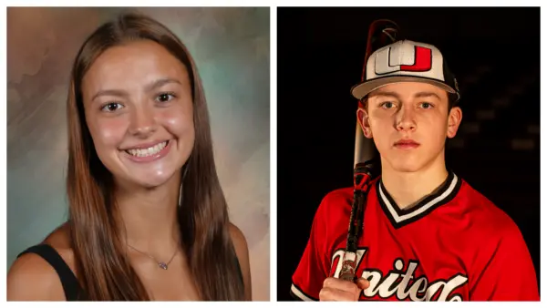 Lily Furrow of Galesburg High School and Aiden Martin of United High School were named to the 2026 IHSA All-State Academic Honorable Mention Team