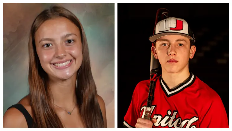 Lily Furrow of Galesburg High School and Aiden Martin of United High School were named to the 2026 IHSA All-State Academic Honorable Mention Team
