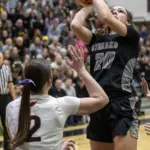 streaks-vs-metamora-1042: Galesburg Girl's Basketball vs Metamora in IHSA Sectional Semi-final on Tuesday, Feb. 24th